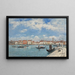 Wenecja widok z San Giorgio - Eugène Boudin — oprawiony obraz na ścianie