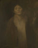 Kobieta patrząca - Eugène Carrière — widok dzieła