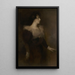 Portret Pauline Ménard-Dorian - Eugène Carrière — oprawiony obraz na ścianie
