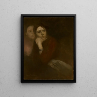 Eugne Carriere - Two Women.webp