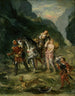 Aniołka i rannego Médora - Eugène Delacroix — widok dzieła