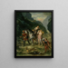 Aniołka i rannego Médora - Eugène Delacroix — oprawiony obraz na ścianie