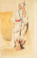 Arabski stojący - Eugène Delacroix — widok dzieła