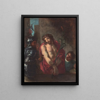 Voici l'homme - Eugène Delacroix — oprawiony obraz na ścianie