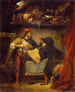 Faust i Méphistophélès - Eugène Delacroix — widok dzieła