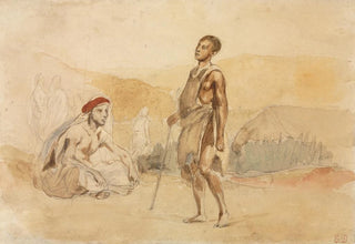 Eugne Delacroix - Moroccans in the Countryside.webp