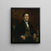 Portret Feliksa Guillemardeta - Eugène Delacroix — oprawiony obraz na ścianie