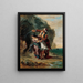 Selim i Zuleika - Eugène Delacroix — oprawiony obraz na ścianie