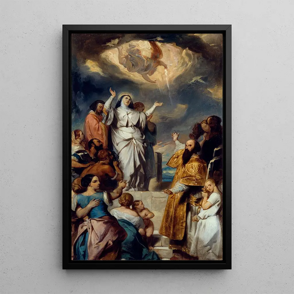Eugne Devria - Apothose de sainte Genevive.webp