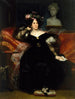 Portret pani Jules-Antoine Droz - Eugène Devéria — widok dzieła