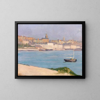 Eugne Emmanuel Lemercier - The Port of Boulogne.webp
