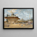 La Fontaine du Sultan Ahmed III w Konstantynopolu - Eugène Flandin — oprawiony obraz na ścianie