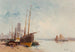 Statki w porcie - Eugène Galien-Laloue — widok dzieła
