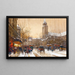 Boulevard Saint-Germain, Paryż - Eugène Galien-Laloue — oprawiony obraz na ścianie