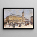 Gare de Lyon - Eugène Galien-Laloue — oprawiony obraz na ścianie