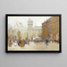 La Place du Châtelet - Eugène Galien-Laloue — oprawiony obraz na ścianie
