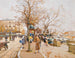 La Place du Châtelet, Paryż - Eugène Galien-Laloue — widok dzieła