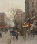 La Porte Saint-Denis Paris - Eugène Galien-Laloue — widok dzieła