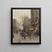 La Porte Saint-Denis Paris - Eugène Galien-Laloue — oprawiony obraz na ścianie