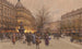 Le Boulevard vers le Pont - Eugène Galien-Laloue — widok dzieła