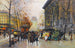 Targ Kwiatowy, La Madeleine - Eugène Galien-Laloue — widok dzieła