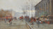 Le Marché aux fleurs de la Madeleine - Eugène Galien-Laloue — widok dzieła