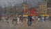 Le Moulin Rouge, Paryż - Eugène Galien-Laloue — widok dzieła