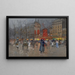 Le Moulin Rouge, Paryż - Eugène Galien-Laloue — oprawiony obraz na ścianie