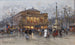 Teatr Châtelet, Paryż - Eugène Galien-Laloue — widok dzieła