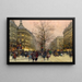 Les Grands Boulevards, Paryż - Eugène Galien-Laloue — oprawiony obraz na ścianie