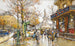 Place de la République - Eugène Galien-Laloue — widok dzieła