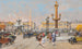 Place de la Concorde - Eugène Galien-Laloue — widok dzieła