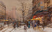 Porte Saint-Denis - Eugène Galien-Laloue — widok dzieła