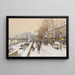 Quai des Célestins - Eugène Galien-Laloue — oprawiony obraz na ścianie
