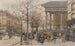 Vue animée de la Madeleine - Eugène Galien-Laloue — widok dzieła