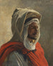 Mężczyzna w burnusie z Algierii - Eugène Girardet — widok dzieła