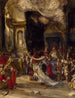 Scena ślubu królewskiego - Eugène Isabey — widok dzieła