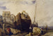 Łodzie rybackie - Eugène Isabey — widok dzieła