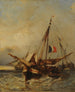 Marina - Eugène Isabey — widok dzieła