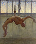 Gimnastka na ringsach I - Eugène Jansson — widok dzieła