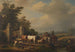 Wyjazd na targ - Eugène Joseph Verboeckhoven — widok dzieła