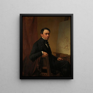 Eugne Joseph Verboeckhoven - Self Portrait.webp