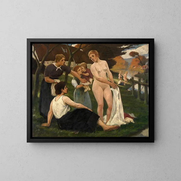 Oasis - Eugène Laermans — oprawiony obraz na ścianie