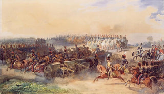 Eugne Lami - A Military Review at Woolwich.webp