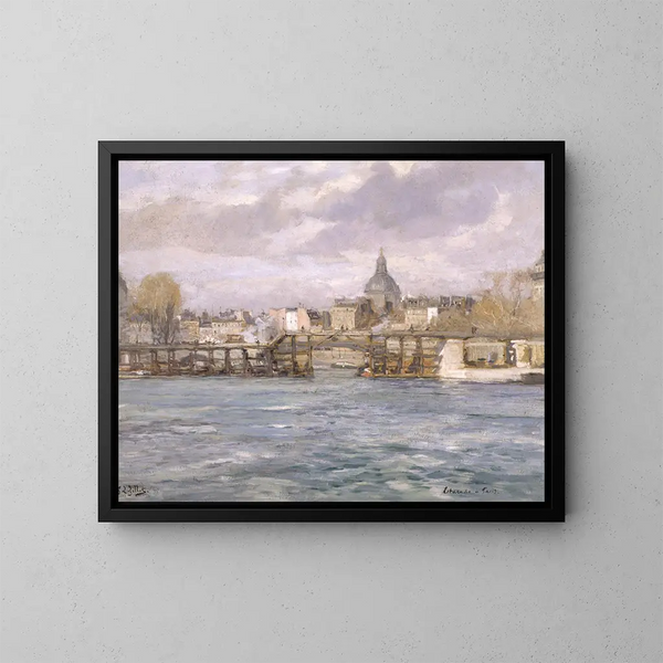 Lestacade de l'île Saint-Louis - Eugène Louis Gillot — oprawiony obraz na ścianie
