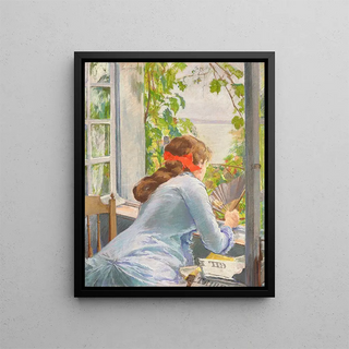 Eva Gonzals - Au bord de la mer Honfleur.webp