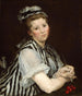 Dziewczyna z wiśniami - Eva Gonzalès — widok dzieła