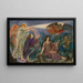 Le Projecteur - Evelyn De Morgan — oprawiony obraz na ścianie