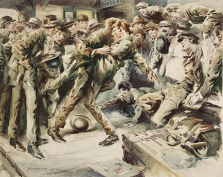 Bowling le joueur de boules - Everett Shinn — widok dzieła