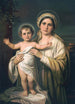 Najświętszej Maryi Panny trzymającej Dzieciątko Jezus - F. Doubek — widok dzieła